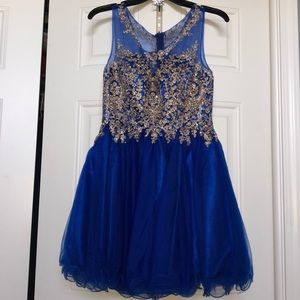 SOLD Royal Blue Homecoming/Prom